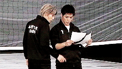 Daichi + Suga In The Haikyuu Stage Play (◡‿◡✿)