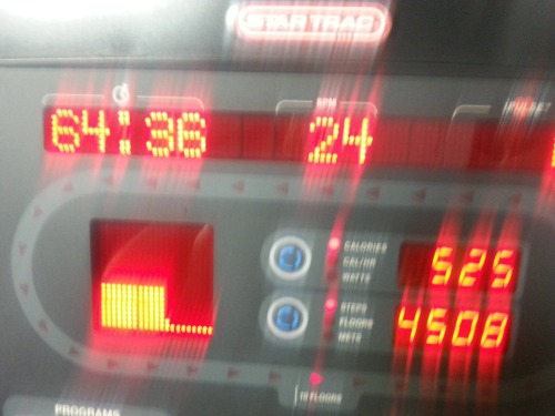 tylerstrouble:  Sweatin’ like a pig to look like a fox…