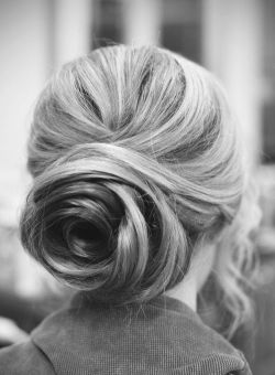 rose bun www.gracestewartxo.tumblr.com