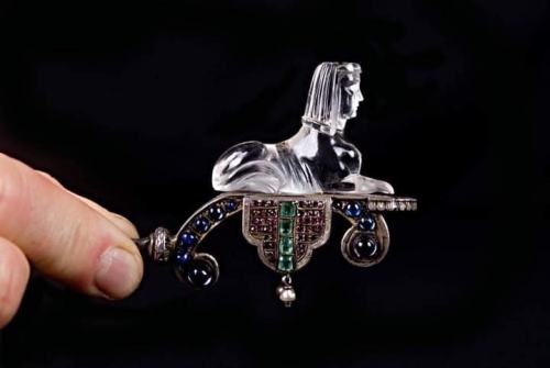 legendary-scholar:  Napoleon’s Good Luck Charm was commissioned in 1800 after his return from his Egyptian campaign. The talisman was lost in the Battle of Waterloo in 1815. During his hasty retreat from the battlefield, his abandoned personal carriage