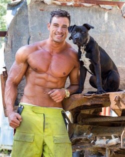 Jeff Leech | @jeffleech_officialVegan Firefighter