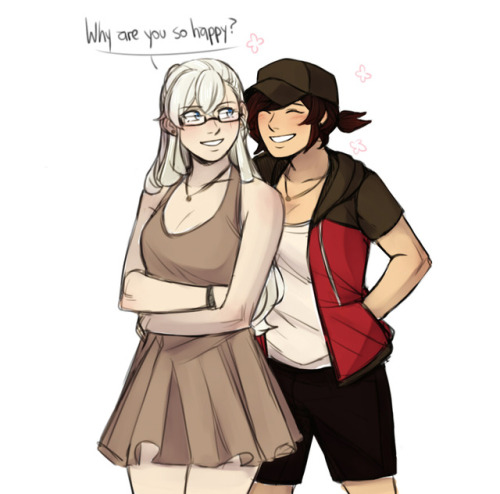 nliast - Hello, Casual!Weiss is my jam. ( @the-heart-alchemist...