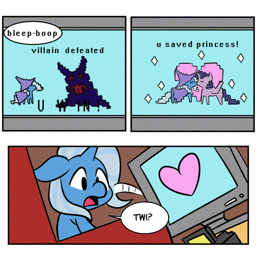 leadhooves:  fisherpon:  Save The Princess by fauxsquared   HNNGNGGN