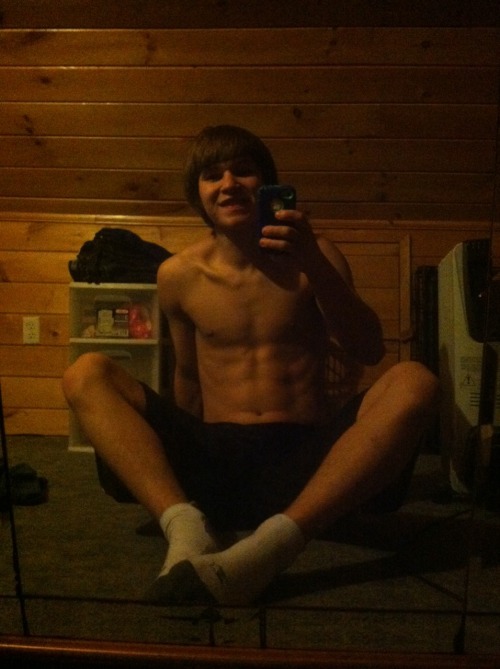 suuckmehard:  Here is the picture my Follower wanted with me in my socks.. Enjoy :) 