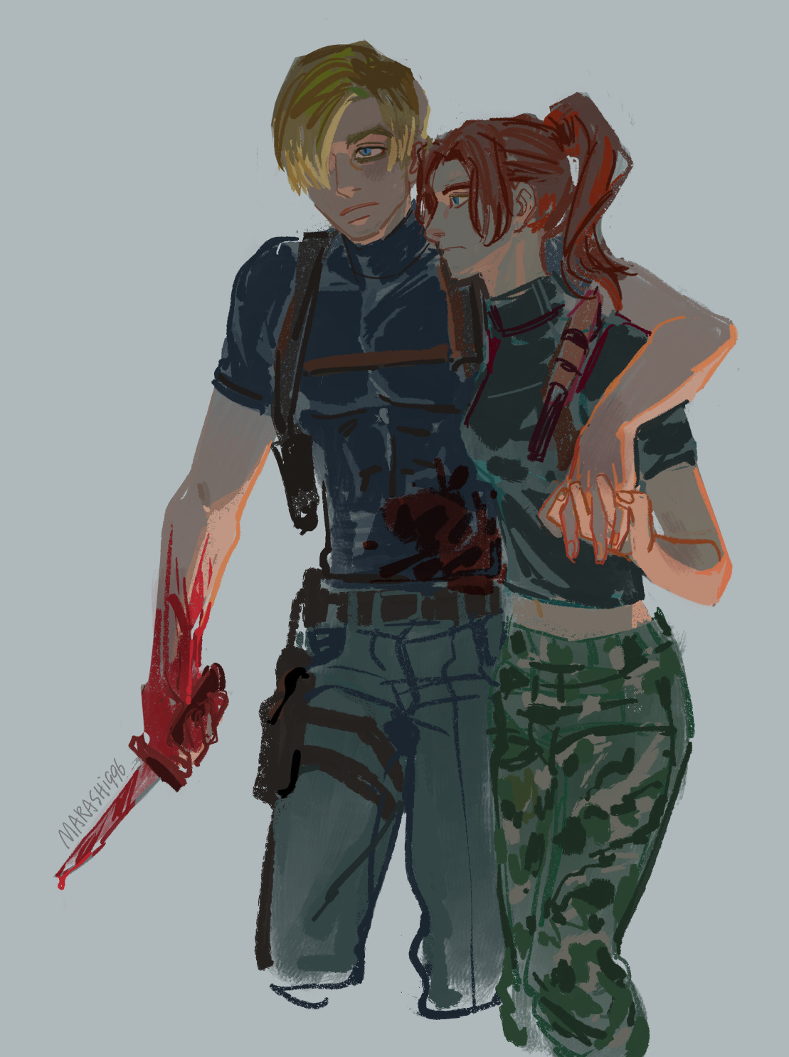 Like Afton, I Always Come Back — What Claire and Chris Redfield could look  like in