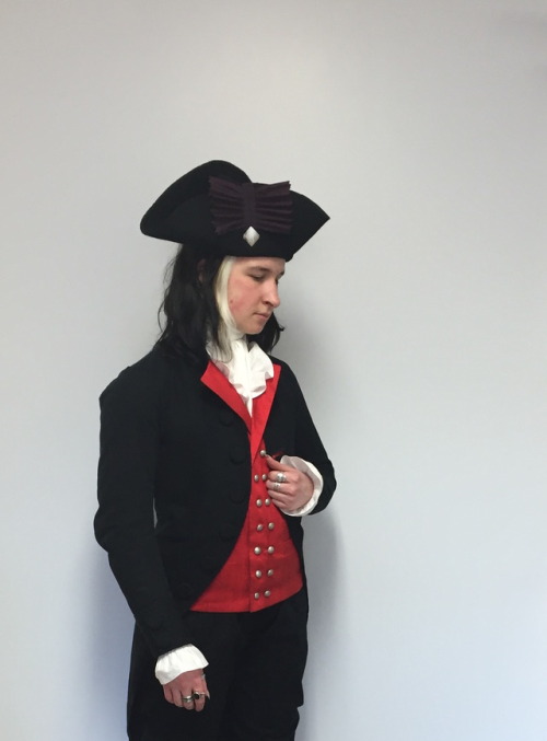 Some more pictures of me and the hat I finished yesterday.