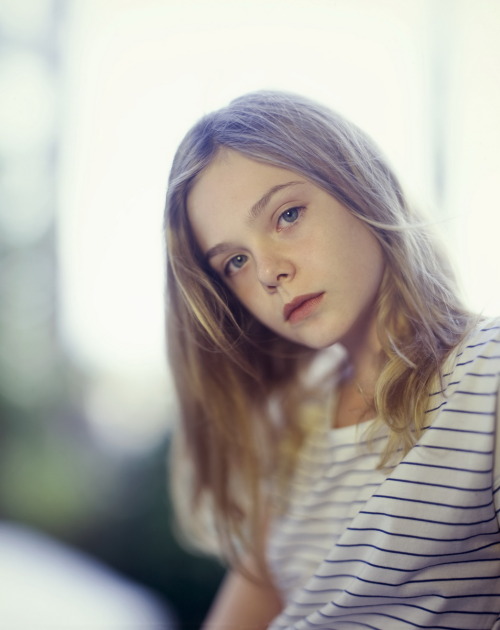 gasstation:  Elle Fanning photographed by adult photos