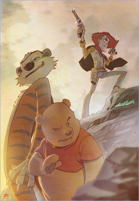 &ldquo;Cowboys, Tigers and Bears&rdquo; - Calvin &amp; Hobbes / Toy Story / Winnie the P