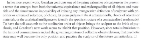 Benjamin H.D. Buchloh, ‘All Things Being Equal’.