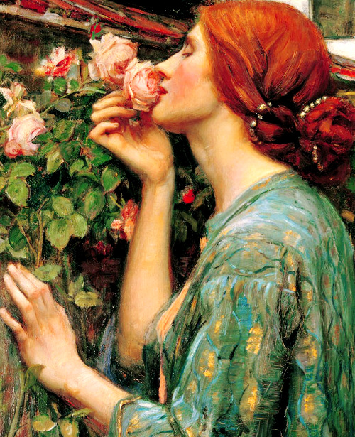 unhistorical:  My Sweet Rose (1908), John William Waterhouse