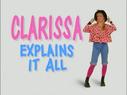 My very first animation. It is a tribute to my favourite TV show from my childhood, Clarissa Explain