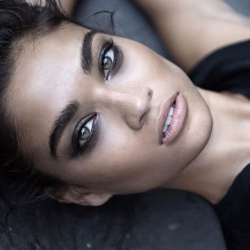 thewallgroup:  Shanina Shaik photographed by Leonardo Corredor. Makeup by Carolina Dali.  