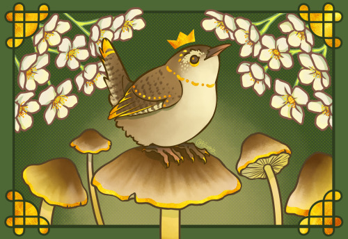 little project where I drew some birds based on different cultures’ folklore for them&hell