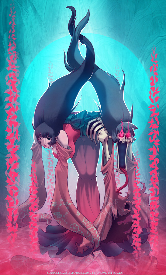 awesomedigitalart:  Izanami by SoyUnGnomo