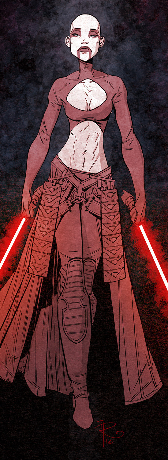 ingoroemling:  Thanks to “asajjventress-1″ for the challenge! So here’s one