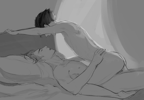 boniebelle-nsfw:  ////////advance birthday present lol enjoy your night asahi (  …I had to wait for everyone to fall asleep so I could use my cousin’s tablet and hey.) 
