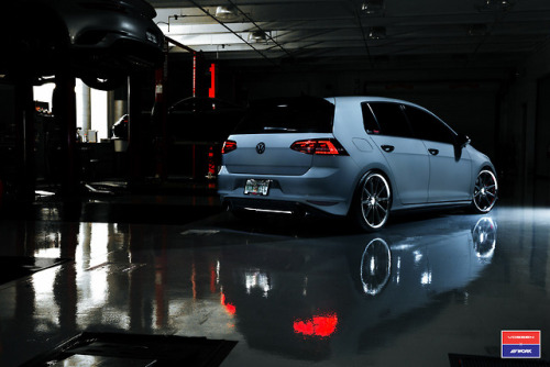 VW GTi x Vossen x Work VWS-1 Wheels