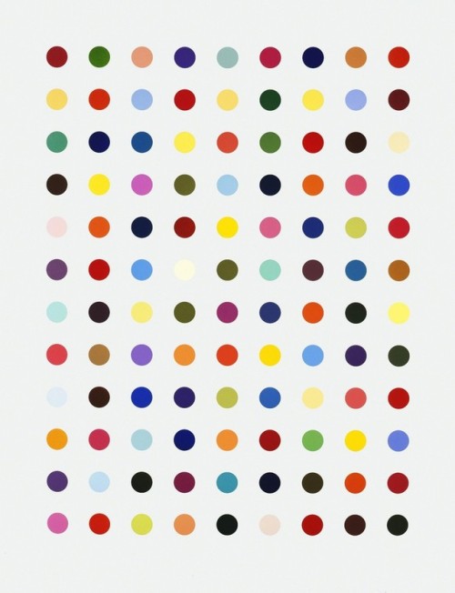 herzogtum-sachsen-weissenfels:Damien Hirst (British, b. 1965), Flumequine, 2007. Aquatint in colors,