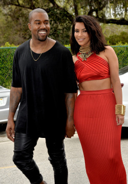106th:  Kanye West & Kim KardashianRoc