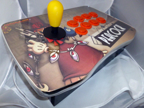 I forget publish my fightstick before the skullgirl´s official Facebook publish others. But anyways 