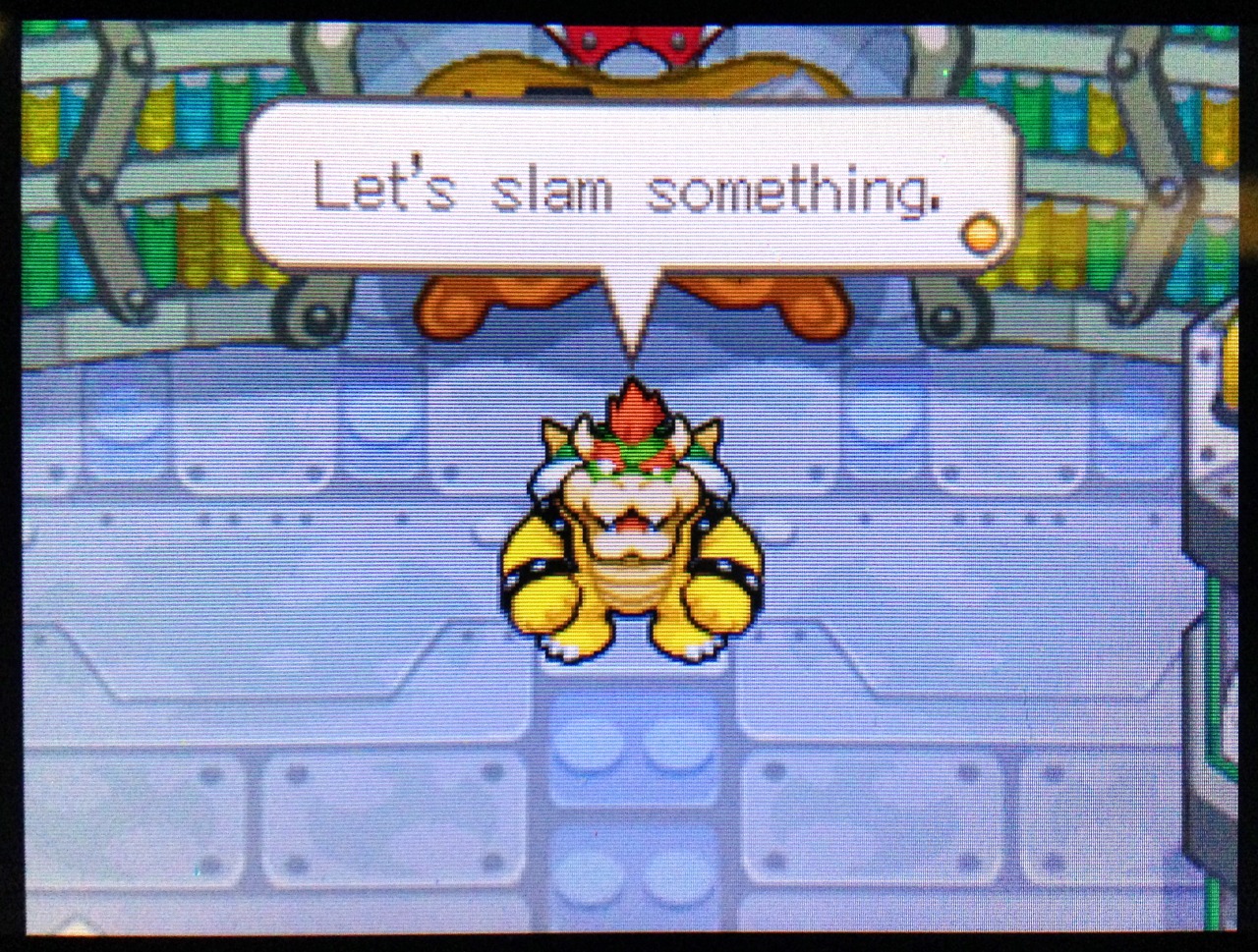 allmarios:
“ piraticoctopus:
“ Bowser tries to keep up his reputation as a menacing villain but in reality he’s just a huge fricking dork.
”
that’s it that’s the writing in this game there it is
”