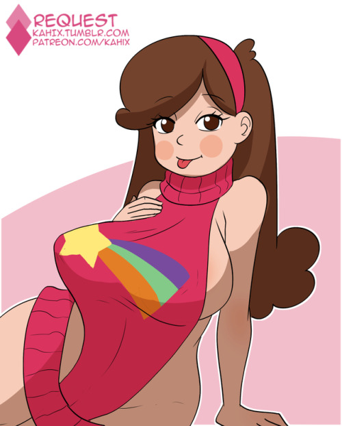 kahix:  20 years old Mabel Pines :3In original and Anime style ^^Commissions OpenPatreon.com/kahix