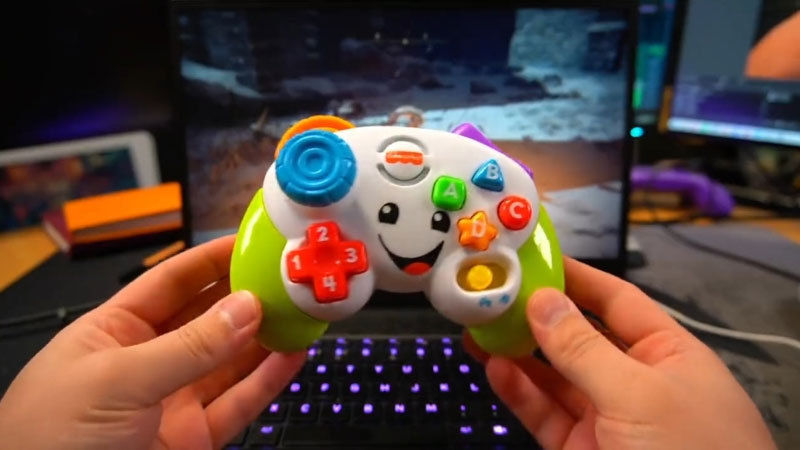 Twitch Streamer, Turns, Child’s Toy, Xbox Controller, NoobFeed