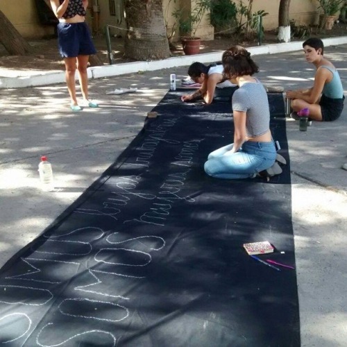 Somos las nietas de las trabajadoras que no pudieron matar. Preparándonos para el 8 de marzo. FECH,