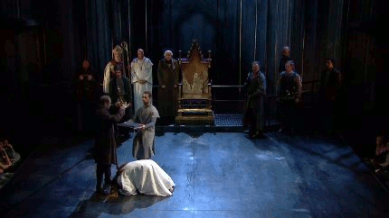 strangeparticles:God save King Harry, unking’d Richard says, And send him many years of sunshine day