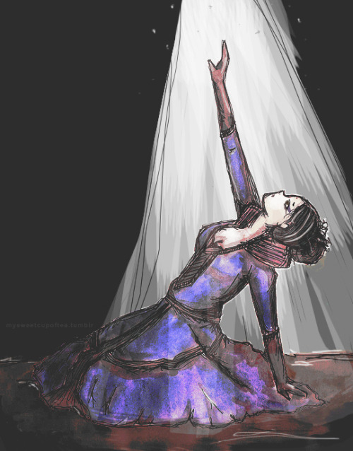 mysweetcupoftea:  evilregalbonhamcarter:  mysweetcupoftea:Yin and Yang, Light and Dark, the savior and the one who needed the most saving.  Now someone draw it again in reverse.  HOLY CRAP, I AM SO GONNA DO A REVERSE VERSION OF THIS.