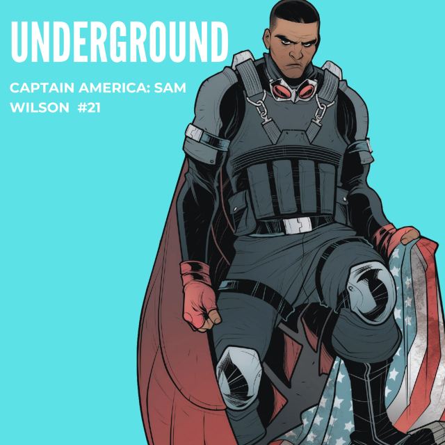 terathegreat:marvellfashion:Sam Wilson’s Costume Highlights Please, Lord, let me have the Underground suit in live action. 