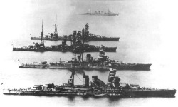 historicaltimes:  Japanese Battleships —