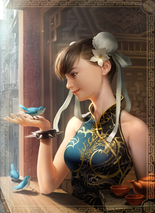 kamisamafr:  Chun Li from Street Fighter
