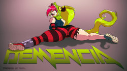 ensevenvega:Demencia from Villanous by N7Vega 