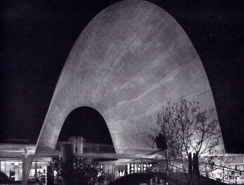 Pavilion for the cement industry, Exposition nationale in Zurich, Robert Maillart/Hans Leuzinger, 19
