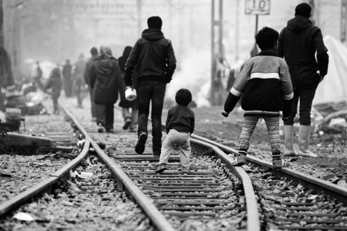 IDOMENI I16.03.2016 idomeni, lesbos/greece. these are my first impression of the camp during the day