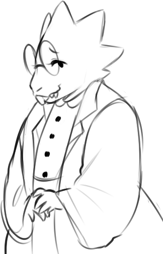 toxicgummy:  smol chubby undyne and alphys from the stream 