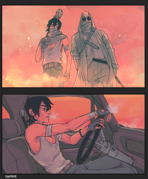 yuutayo: THE ugly post-apocalyptic sheith AU that NO ONE asked for 