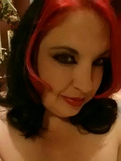 pixie-bitch75:  My new look… Black n’ Red! What do you think??? 💜kisses,pixie💜