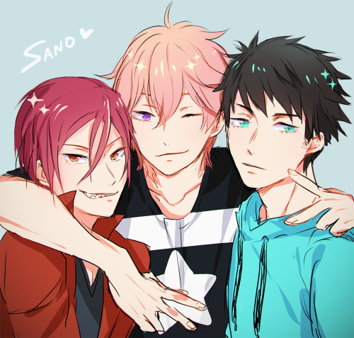 haruuuka:  i finally caught up with high speed 2. kisumi is everything i imagined him to be