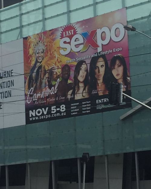 We’re taking over Melbourne! @SexpoAustralia starts today!! by nikkibenz