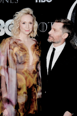 briennesjaime: Gwendoline Christie and Nikolaj