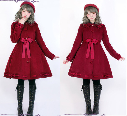 lolita-wardrobe: New Release: Pumpkin Cat 【-A Little Lady-】 Lolita Coat ◆ Quick Delivery To Worldwide! >>> https://lolitawardrobe.com/pumpkin-cat-a-little-lady-sweet-lolita-winter-coat_p4710.html 