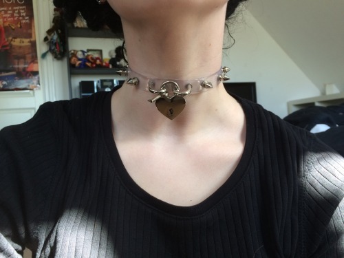 Porn photo itsmeemolga:  Some of my chokers, just relaxed