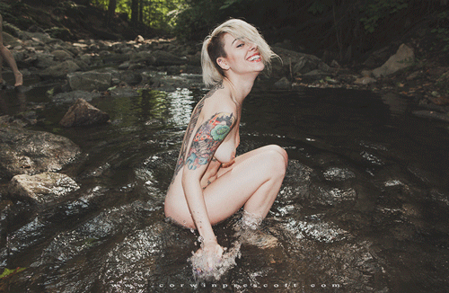 corwinprescott:  “Summer Splash”Philadelphia, Pa 2011Corwin Prescott - Alysha Nett 