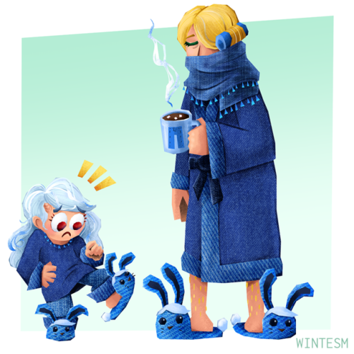 Part 3: What if Best Jeanist was Eri’s guardian? Jajamas and bunny jlippers galore.Bonus: