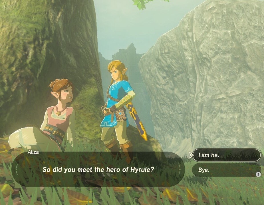 Porn Pics weirdmageddon:  more of botw link’s personality