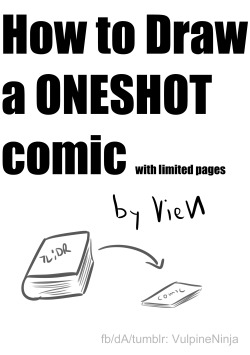 vulpineninja:  Tutorial: How to Draw a ONESHOT