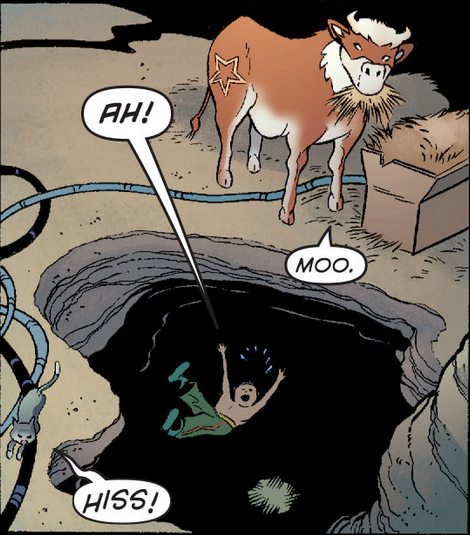 @confetti-cat Yes, Bat-Cow Is An Actual Character From The Comics!