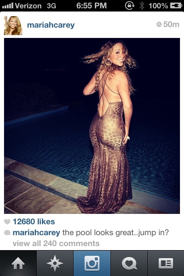 witneyhouston:  mariah keeps it suspenseful 